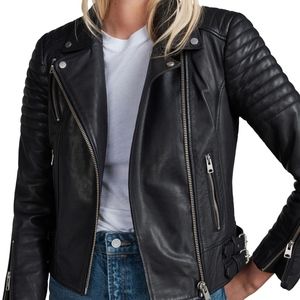 All Saints PAPIN LEATHER BIKER  JACKET